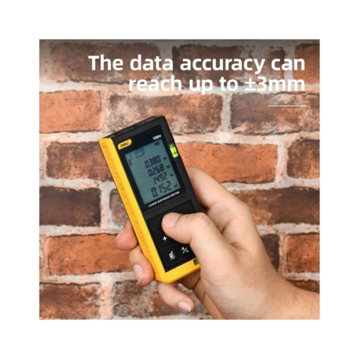 Лазерний далекомір Deli до 100 м (EDL4170)