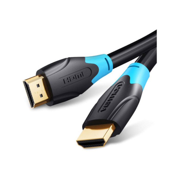 Кабель мультимедійний HDMI M to HDMI M 15.0m 4K30Hz black Vention (AACBN)