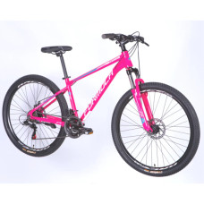 Велосипед Formula 27.5" MOTION DD FR рама-16" AL 2026 рожевий з білим (OPS-FR-27.5-299)