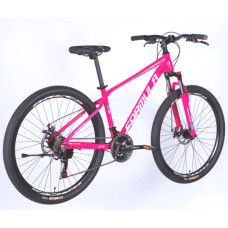 Велосипед Formula 27.5" MOTION DD FR рама-16" AL 2026 рожевий з білим (OPS-FR-27.5-299)