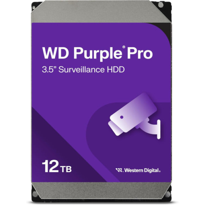 Жорсткий диск 3.5" 12TB WD (WD122PURP)