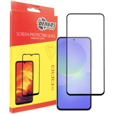 Скло захисне Dengos Full Glue Samsung Galaxy A36 5G (black) (TGFG-387)