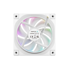 Кулер до корпусу Deepcool Вентилятор реверсний Deepcool FL12R ARGB білий для корпусу 120x120 (FL12R WH)