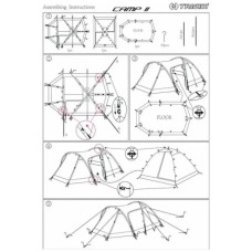 Намет Trimm Camp II dark lagoon/dark grey - синій (001.009.0066)