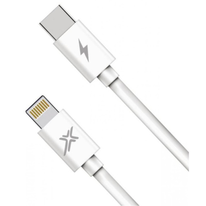 Дата кабель USB-C to Lightning 1.2m white Grand-X (CL-07)