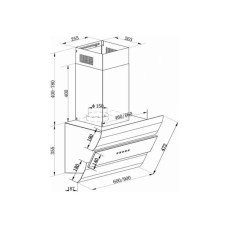 Витяжка кухонна Kaiser AT 6450 Eco