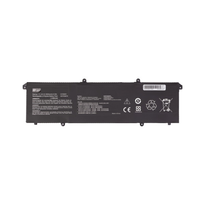 Акумулятор до ноутбука ASUS Vivobook 15 X1504VA (C31N2201) 11.4V 3600mAh PowerPlant (NB432394)