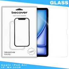 Скло захисне BeCover Apple iPad Air 13" M4 2026 (715172)