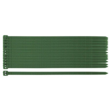 Стяжка Neo Tools 50шт, пластик, 4.8х160мм, зелена (15-979)