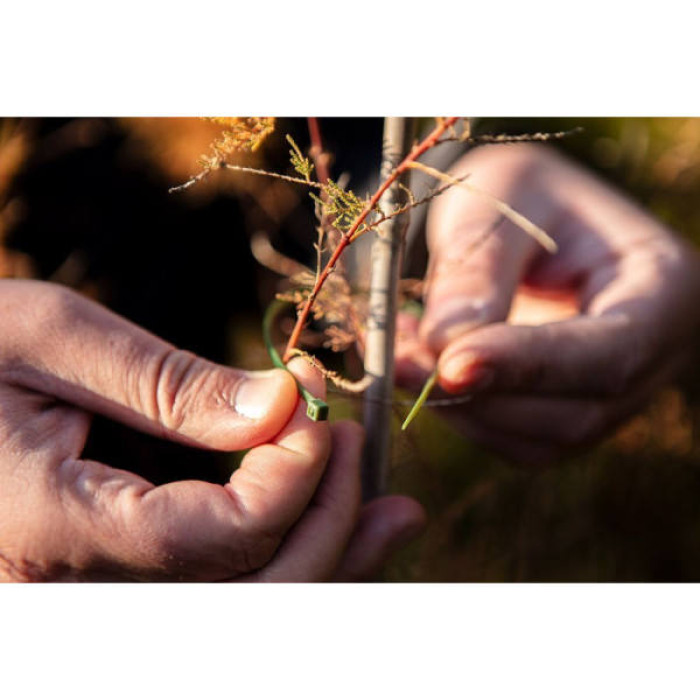 Стяжка Neo Tools 50шт, пластик, 4.8х160мм, зелена (15-979)