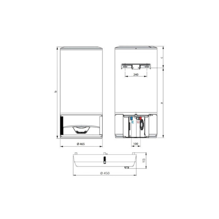 Бойлер Ariston LYDOS HYBRID WI-FI 100 (3629065)