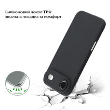 Чохол до мобільного телефона BeCover Apple iPhone 17 Air Black (713758)
