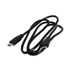 Дата кабель USB-C to USB-C 1.0m 100W black Patron (PN-TYPE-C-100W-1)