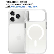 Чохол до мобільного телефона BeCover FIBRA Shock-Proof MagSafe Apple iPhone 17 Pro Max White (715475)