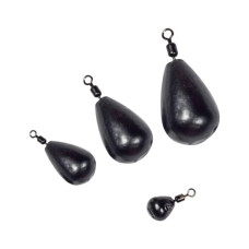 Грузило DS Джиг-ріг з вертлюгом чорний 10г (7 шт/уп) (3981.05.96)