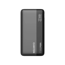 Батарея універсальна Canyon PB-240 25000mAh, PD3.1/140W, PPS, QC3.0, AFC & SCP, Digital Display (CNS-CPB240)