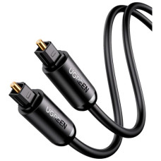 Кабель мультимедійний Optical Toslink 3.0m AV122 black UGREEN (70893)