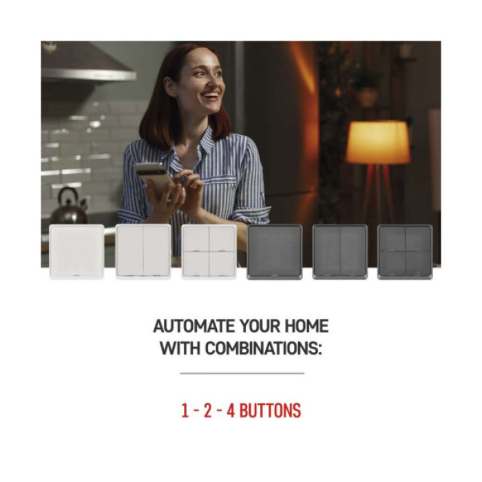 Розумний вимикач EMOS H5014 1 buttons ZigBee 3.0 (H5014)