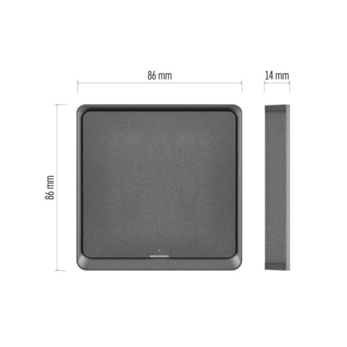 Розумний вимикач EMOS H5014 1 buttons ZigBee 3.0 (H5014)