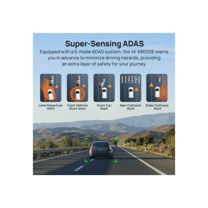 Відеореєстратор Xiaomi 70mai Dash Cam 4K A800SE (1182549)