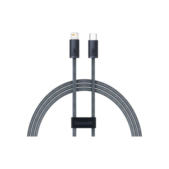 Дата кабель USB-C to Lightning 1.0m Dynamic Fast Charging 20W slate gray Baseus (CALD000016)
