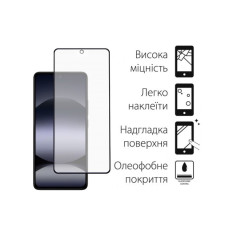 Скло захисне Dengos Full Glue Xiaomi Redmi Note 14 (black) (TGFG-381)