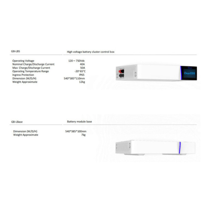 BMS контроллер Deye GB-SL + Base for AIO (GBLB) (GB-SL +Base forAIO (GBLB))