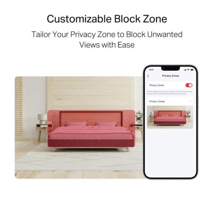 Камера відеоспостереження Mercusys IP-Камера MERCUSYS MC210 3MP N300 microSD motion detection (MC210)