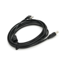 Кабель для принтера USB 2.0 AM/BM 2.0m 90° corner black Ritar (YT-AM/BM90°-2.0B)