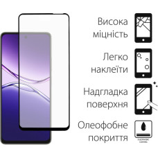 Скло захисне Dengos Full Glue OPPO A5 Pro (black) (TGFG-394)