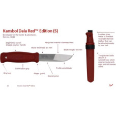 Ніж Morakniv Kansbol stainless steel Dala Red (14143)