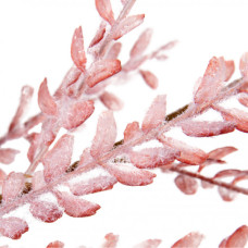 Декоративна гілка YES! Fun Рожева Засніжена 84 см (974812)
