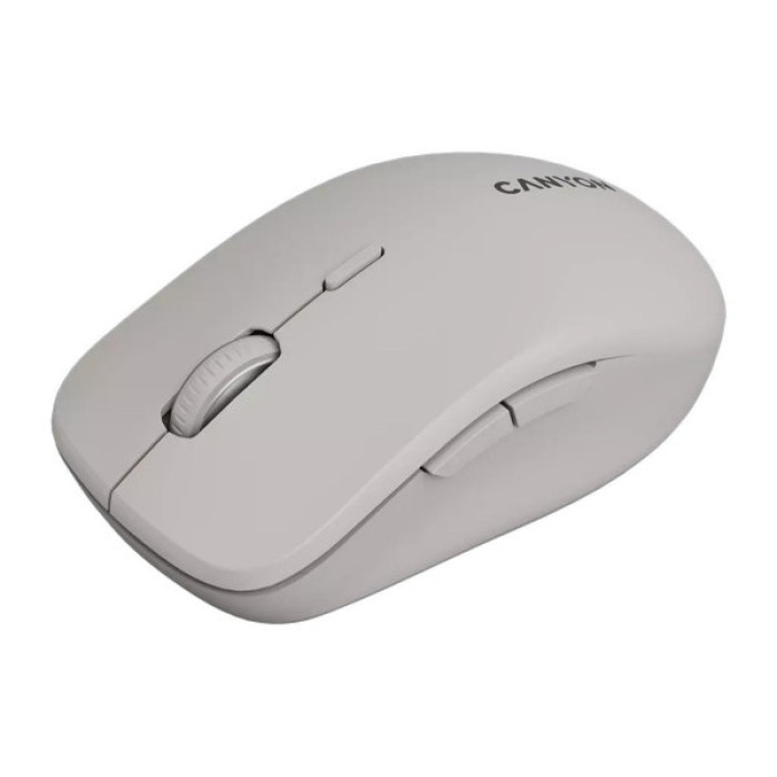 Мишка Canyon MW-12 Wireless/Bluetooth Grey (CNS-CMSW12DG)