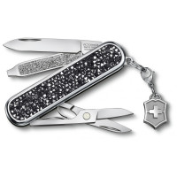 Ніж Victorinox Classic SD Brilliant Crystal + брелок-лого (0.6221.35)