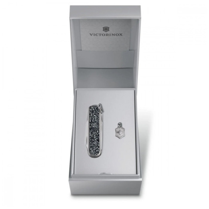 Ніж Victorinox Classic SD Brilliant Crystal + брелок-лого (0.6221.35)