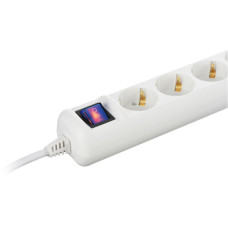 Мережевий фільтр живлення 2E 5xSchuko, 3м (2E-U05ESM3)