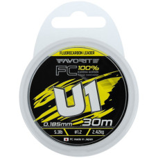 Флюорокарбон Favorite U1 FC 30m 1.2/0.185mm 5.3lb/2.42kg (1693.12.09)