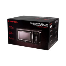 Мікрохвильова піч Liberton LMW-2083E black