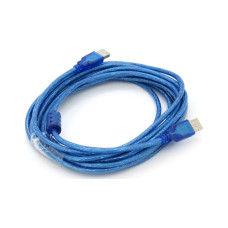 Дата кабель USB 2.0 AM/AM 5.0m blue Ritar (YT-AM/AM-5.0TBL)