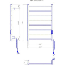 Сушарка для рушників Ardesto Classik-TR K (6.1.0602.06.BM)
