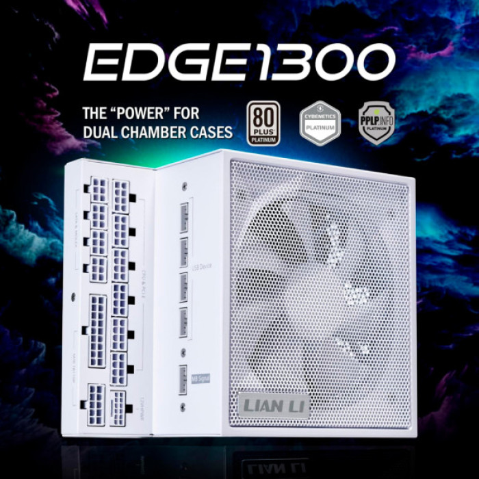 Блок живлення Lian Li 1300W EDGE1300 White (G9P.EG1300.WE00.EU)