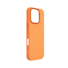 Чохол до мобільного телефона Armorstandart LikeCarbon2 MagCase Apple iPhone 16 Pro Kevlar Orange (ARM88596)