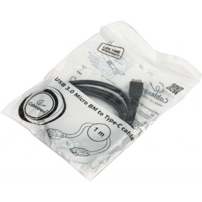Дата кабель USB-C 3.0 to Micro B 1.0m Cablexpert (CCP-USB3-mBMCM-1M)
