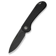 Ніж Civivi Elementum Slip Joint, Black G10, Darkwash (C18062AJ-1)