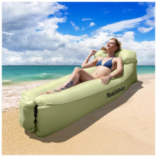 Матрац надувний Naturehike Ламзак NH20FCD06 оливковий (6927595777053)