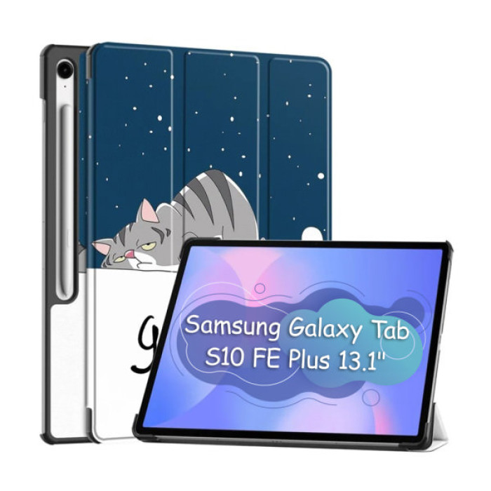 Чохол до планшета BeCover Smart Case Samsung Galaxy Tab S10 FE Plus (SM-X620/SM-X626) 13.1" Good Night (713387)
