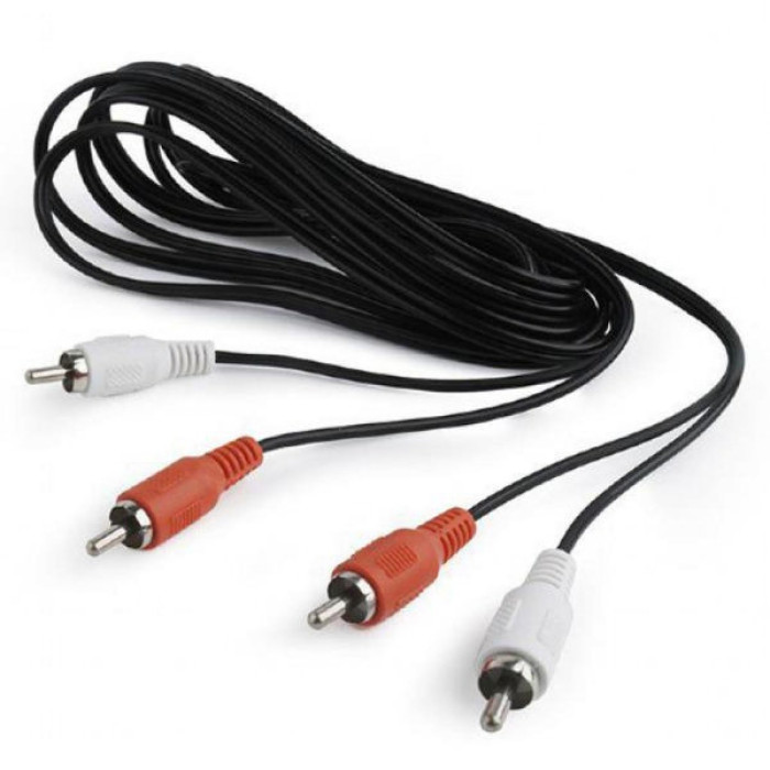 Кабель мультимедійний 2xRCA M to 2xRCA M 1.8m Cablexpert (CCA-2R2R-6)