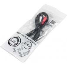 Кабель мультимедійний 2xRCA M to 2xRCA M 1.8m Cablexpert (CCA-2R2R-6)