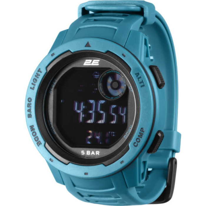 Смарт-годинник 2E Delta X Blue з компасом та крокоміром (2E-TCW10BL)