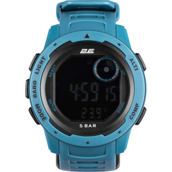 Смарт-годинник 2E Delta X Blue з компасом та крокоміром (2E-TCW10BL)